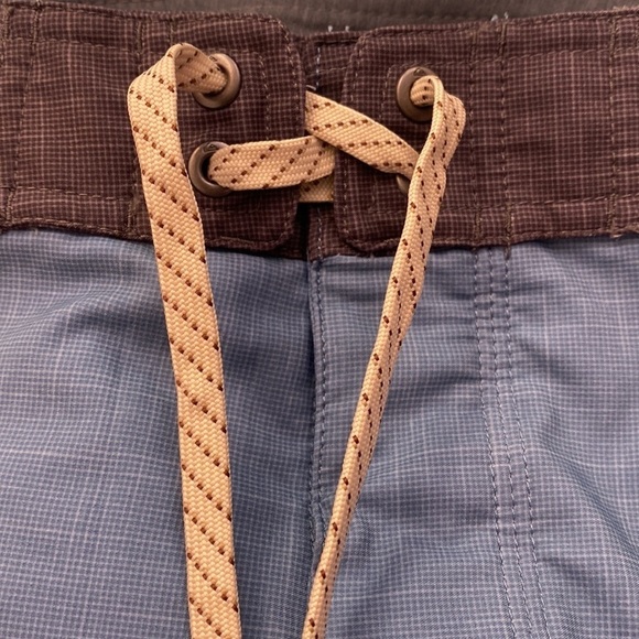 NWT Men’s QuickSilver Highline Surfsilk Blue Striped Board Shorts Size 40 - Picture 12 of 14